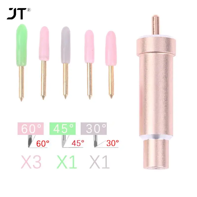 

6 шт./Набор Сменные Лезвия глубокой резки + Корпус глубокой резки лезвие для Cricut Maker Explore, воздух и воздух 2 режущий плоттер