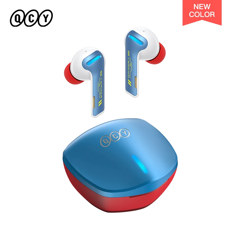 QCY G1 TWS Игровые наушники Bluetooth 5 2 45ms с низкой задержкой Беспроводные 4 микрофонами +