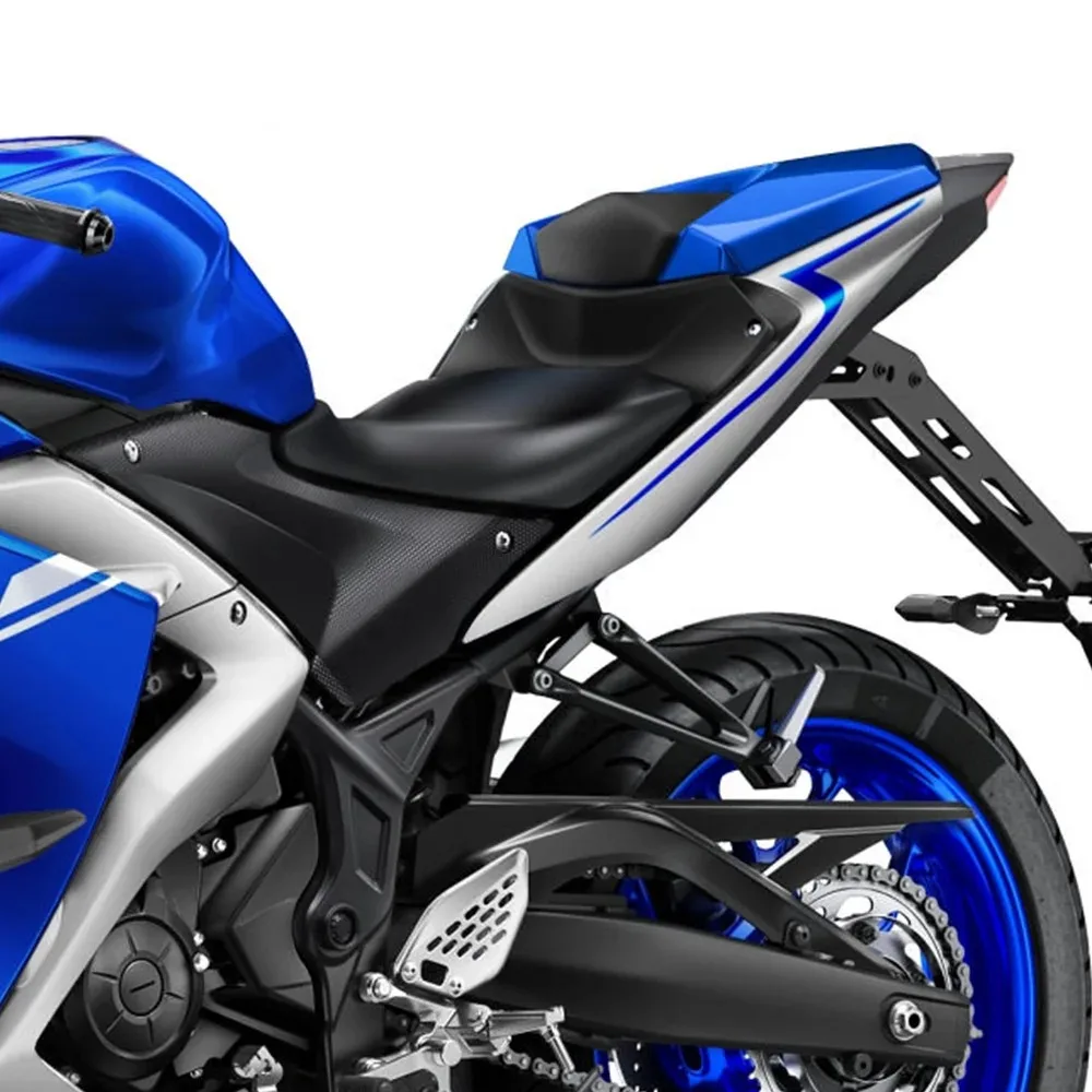 Фото Чехол-накладка на заднее сиденье для мотоциклов YAMAHA YZFR25 YZFR3 2013-2024, для пассажира или одного человека, аксессуар для YZF R3 R25 №5