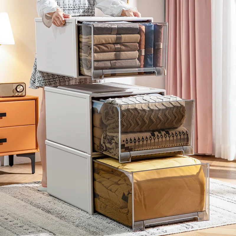 

Xingyou Storage Box, Drawer Style Clothes, Wardrobe, Plastic Household Cabinet, Underwear, Clothing Sorting Box, Wardrobe Storag