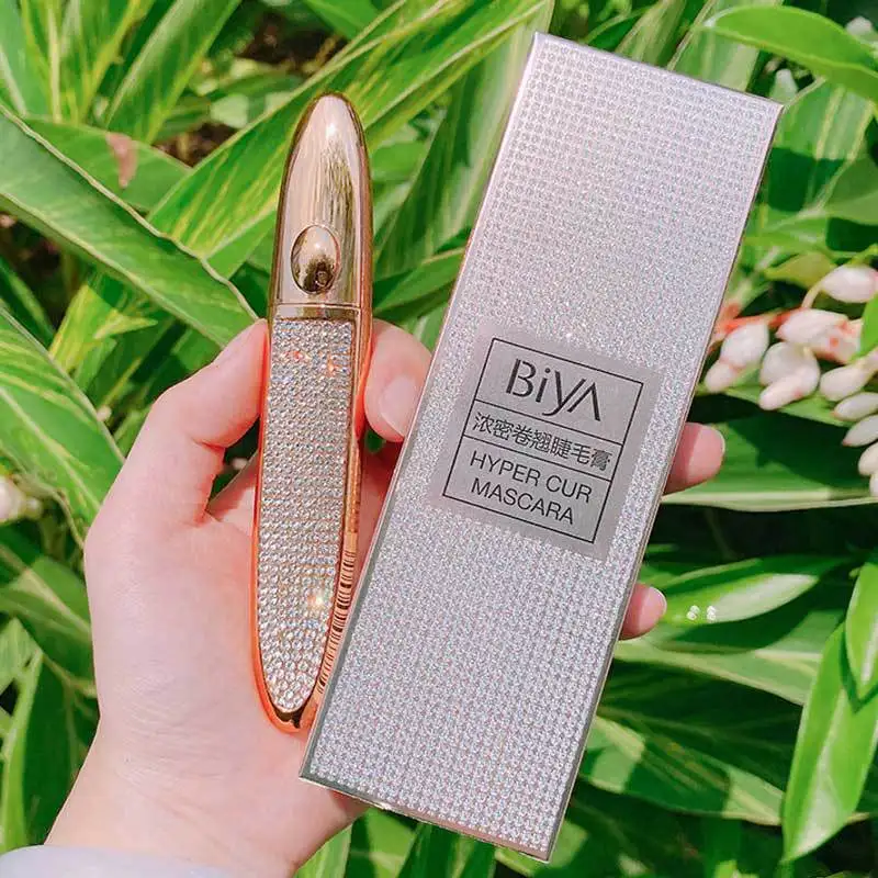 

Thick Curly Eye Makeup Mascara Diamond Shine Thick Curling Mascara Waterproof Long-lasting Non-blooming Makeup Cosmetics