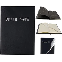 anime death note notebook set leather journal collectable death note notebook school large anime theme writing journal