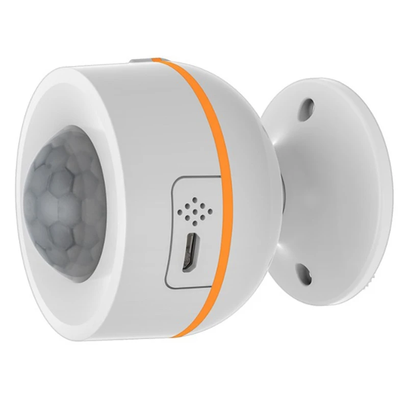

Tuya Smart PIR Motion Sensor Wifi Home Alarm Built-in Temperature Humidity Detectors Compatible with Alexa Google Home