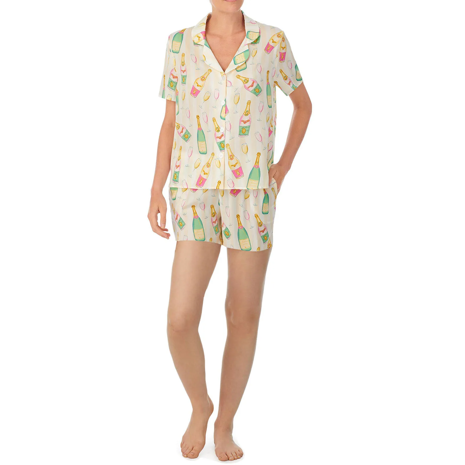 Hirigin женская повседневная одежда из 2 предметов с коротким рукавом