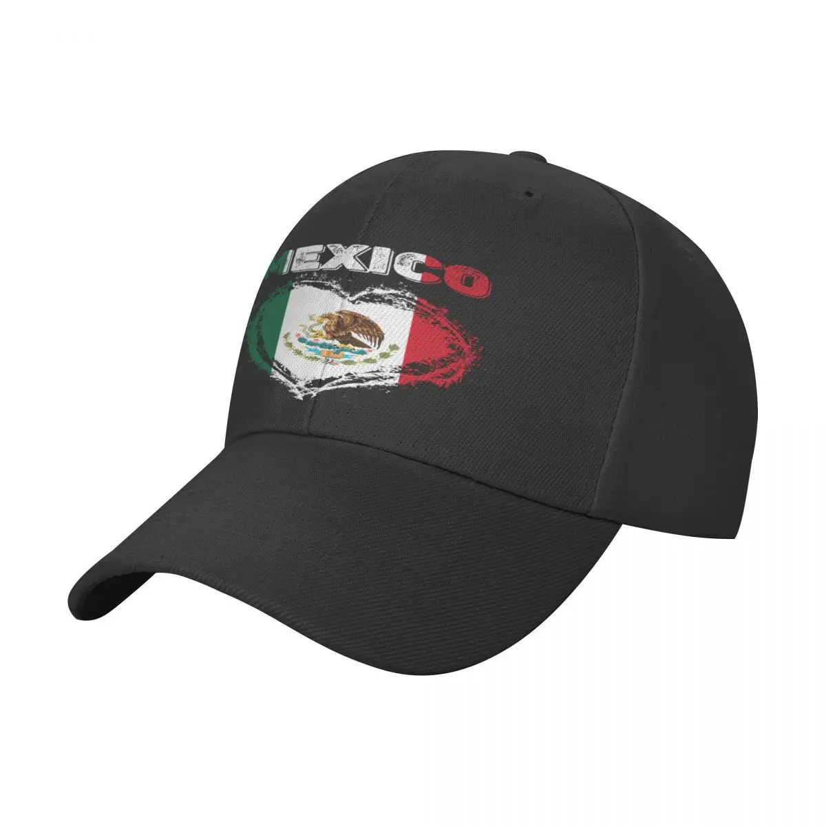 

Michoacan Mexico Flag Mexico Cap, Casquette, Polyester Cap Fashionable Adult Curved Brim Cap Customizable