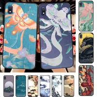 fhnblj chinese style ancient poems phone case for samsung a51 01 50 71 21s 70 31 40 30 10 20 s e 11 91 a7 a8 2018