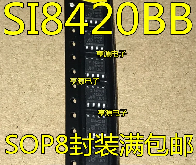 

free shippingSI8420BB SI8420AB SI8420-C-IS SOP8 10pcs