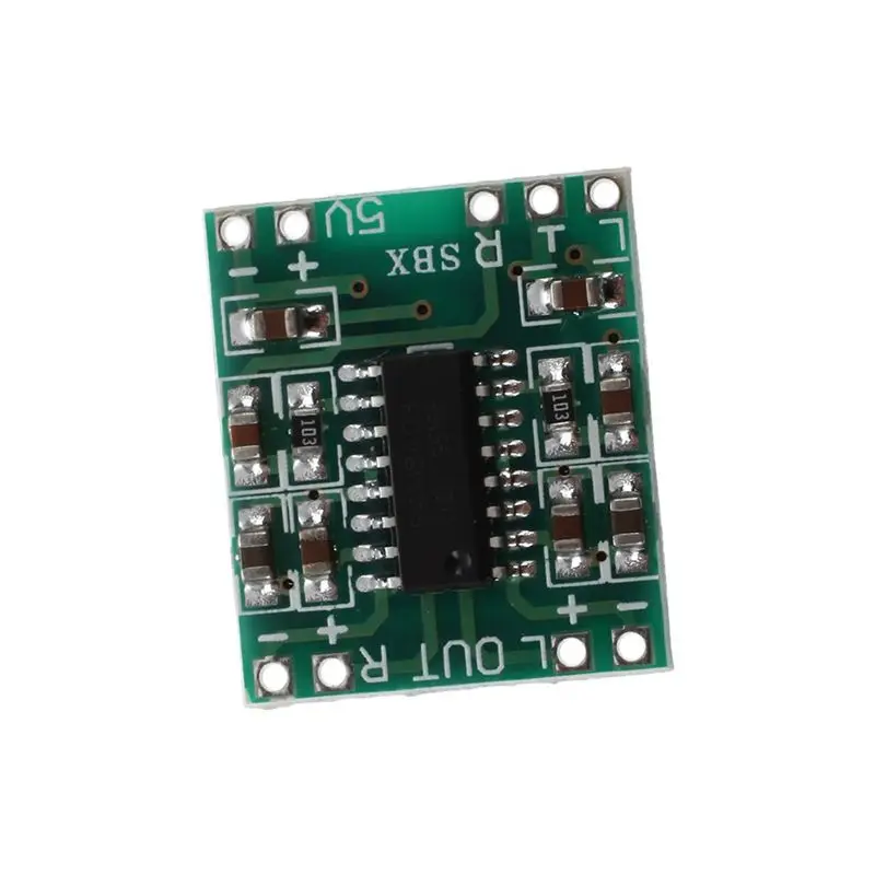 Фото 4X PAM8403 Аудиомодуль USB DC 5V, цифровой усилитель класса D, плата усилителя с ЖК-дисплеем №3