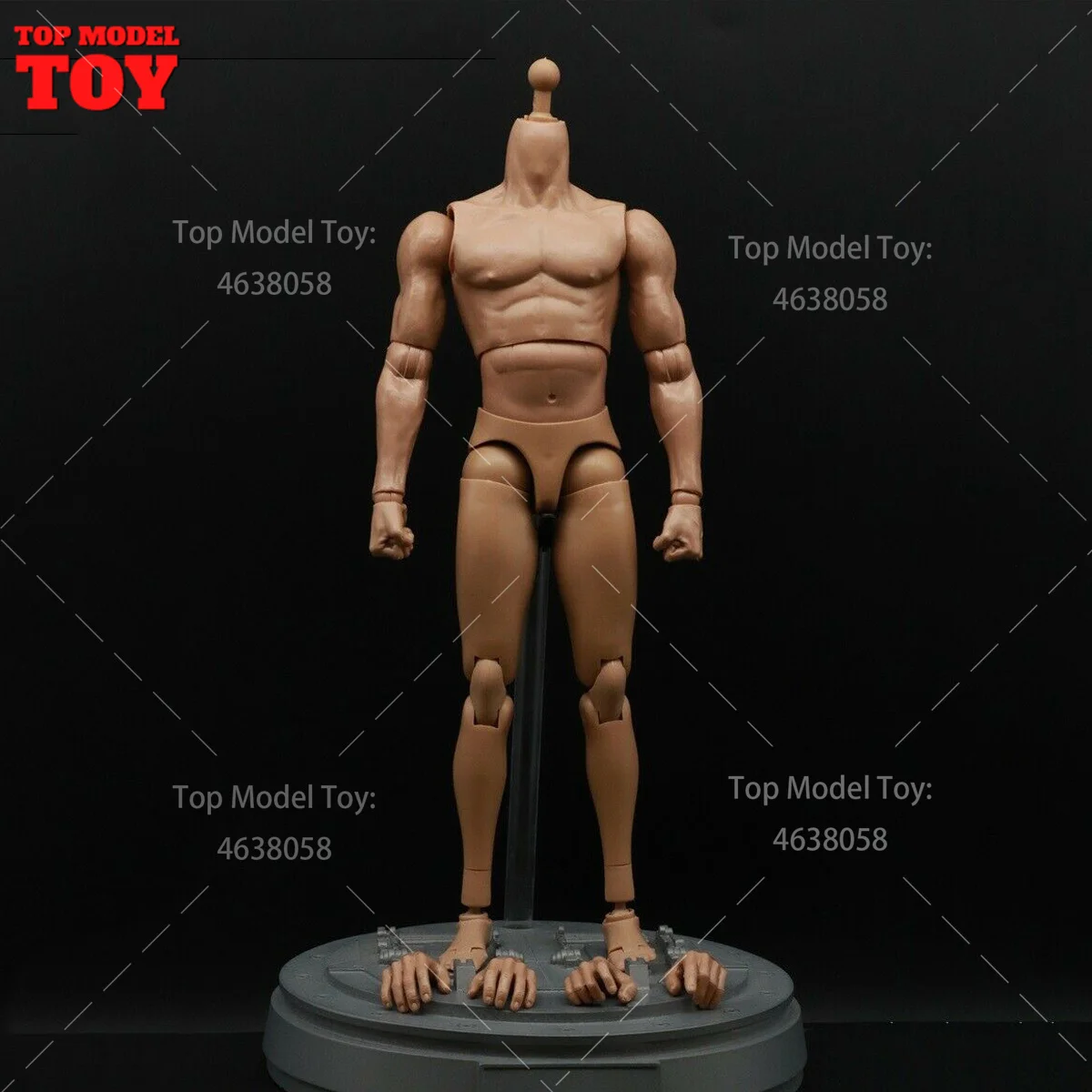 Haoxuantoys масштаб 1/6 мужской сильный мышечный шарнир тело 28 см гибкая фигурка