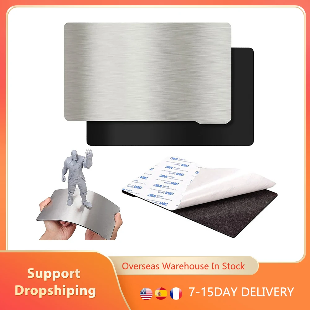 

Гибкая наклейка для 3D печати, пружинная стальная пластина, магнитный нижний лист Demold, легко для 3D принтера Elegoo Mars Saturn SLA DLP