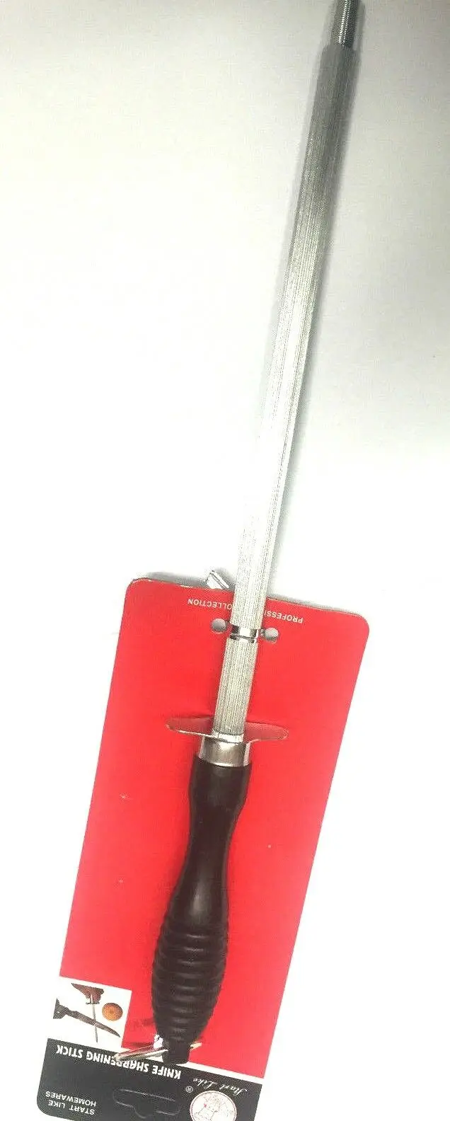 

11" inch Knife Sharpening Steel Rod Sharpener Honing Stick chef tool UK SELLER