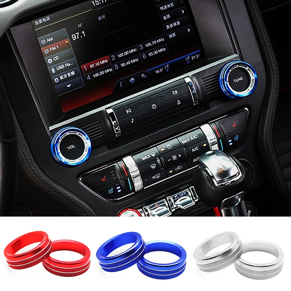 

2 шт., декоративные кольца для Ford Mustang 2015-2020