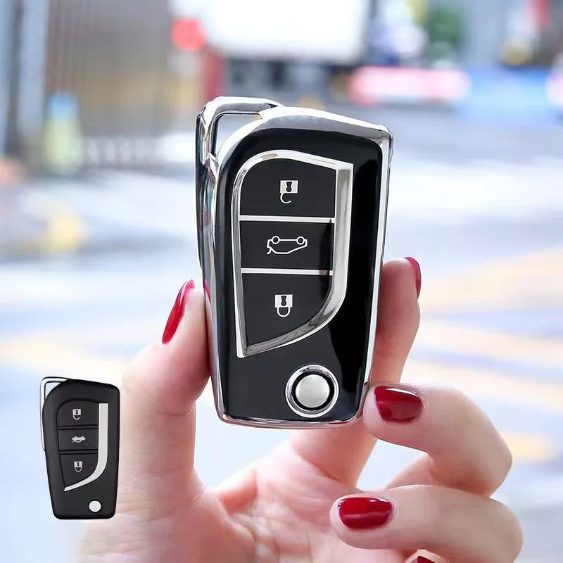 Чехол для автомобильного ключа для Toyota Rav4 Auris Corolla Reiz Verso Yaris чехол Scion TC IM Aygo Avensis Camry 2015 2016 Чехол для автомобильного ключа для Toyota Rav4 Auris Corolla Reiz Verso Yaris чехол Scion TC IM Aygo Avensis Camry 2015 2016