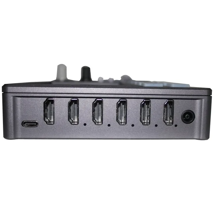 DeviceWell HDS8101 5-дюймовый экран PIP 4-канальный OBS Vmix Production HD Оборудование для потоковой