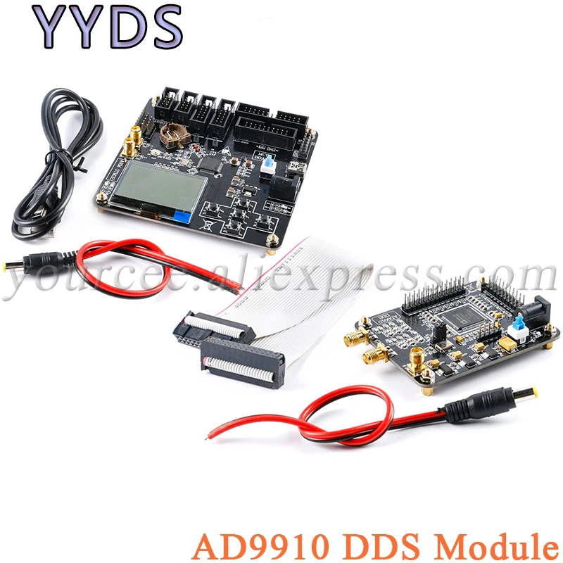 

Высокоскоростной модуль DDS AD9910, синусоидальный сигнал, частота дискретизации 1 г, цифровой модуль синтезатора частот, плата драйвера DDS