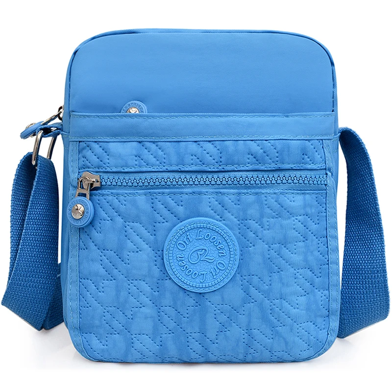 

Нейлоновая сумка на плечо с защитой от брызг воды, женская дизайнерская маленькая брендовая сумка с диагональным пролетным стеклом, модные сумки на плечо