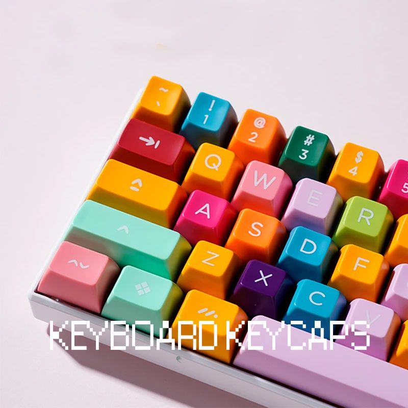 150/117/100 Keys Color Corn Cob SA Profile Keycaps Custom Personality ABS Keycaps for Mehcanical Keyboard  Dandelion Love Keycap