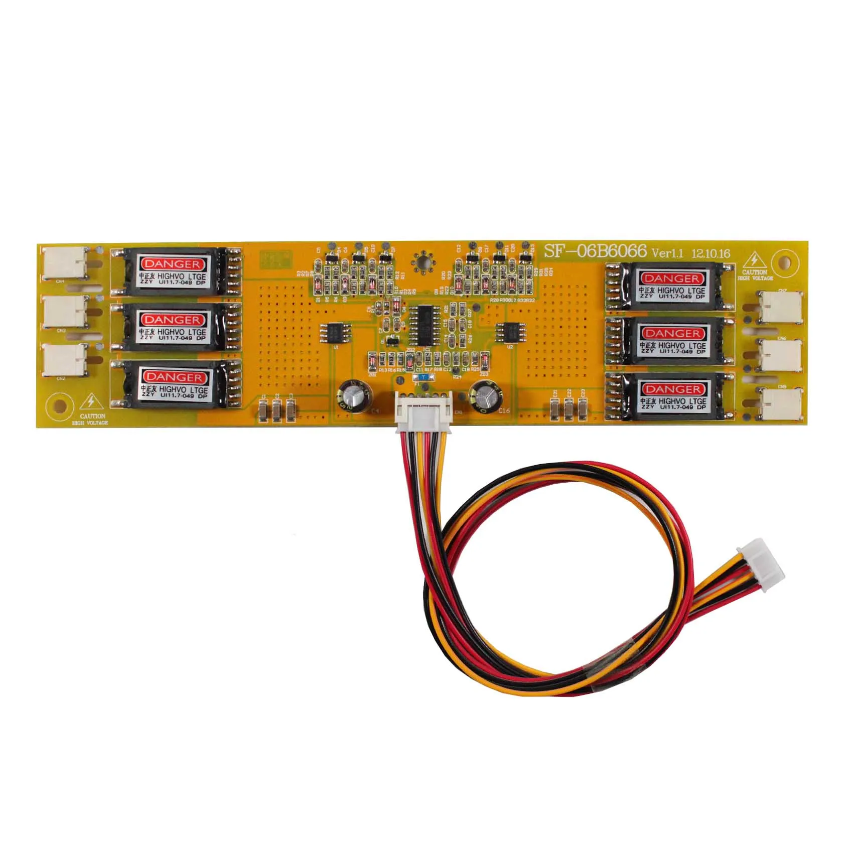 

6CCFL Inverter Board Flexible Cable Backlight Fit To G220SW01 V0 G220SW01 V1