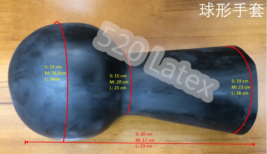 Бесплатная доставка ! !! Латексные перчатки 0 7 мм унисекс в форме шара варежки