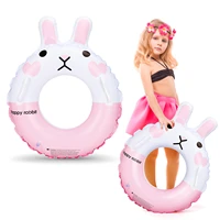 kids pool float pool tube with handle inflatable swimming ring river tubes outdoor summer beach ring pool float