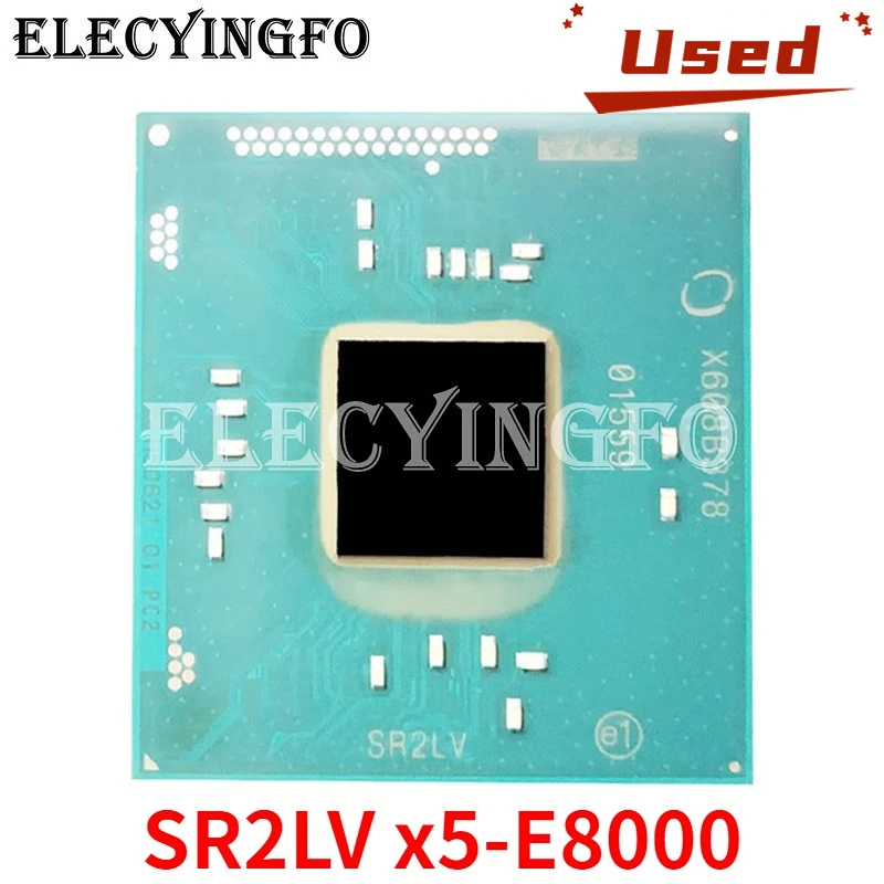 

Refurbished SR2LV x5-E8000 Atom Quad Core CPU BGA Chipset re-balled tested 100% good working