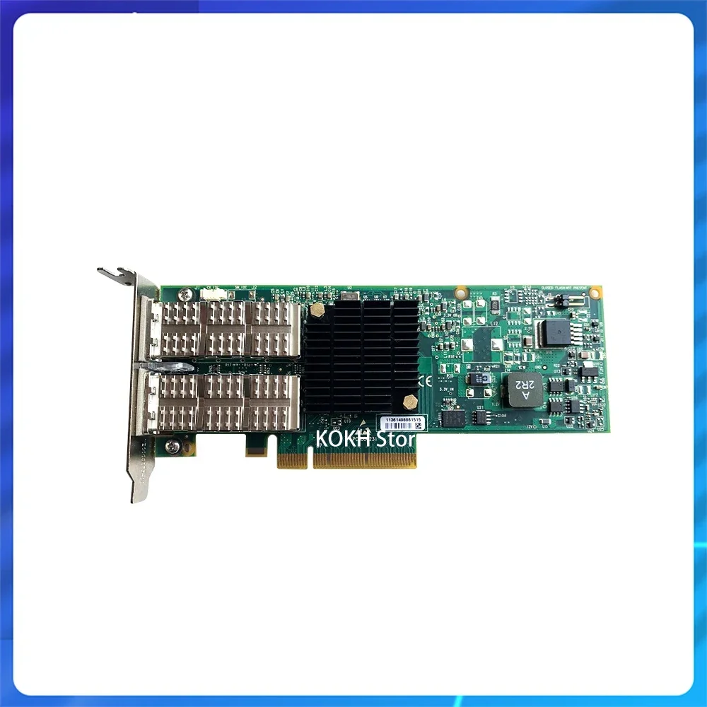 Оригинальная 375-3696-01 двухпортовая карта адаптера PCIe Host 40 Гбит/с MHQH29B-XSR ГБ