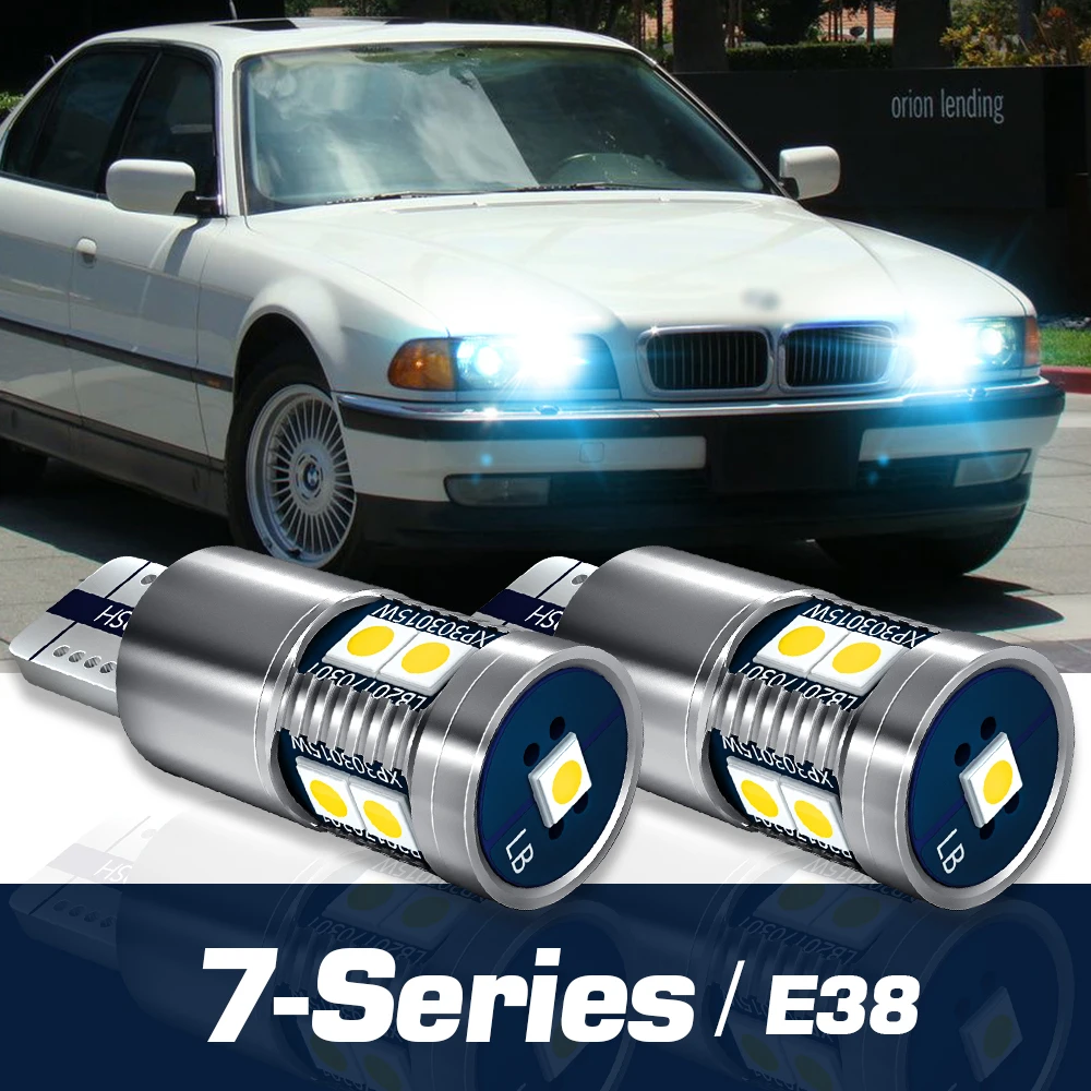 

2pcs LED Parking Light Clearance Bulb Canbus Accessories For BMW 7 Series E38 1994 1995 1996 1997 1998 1999 2000 2001