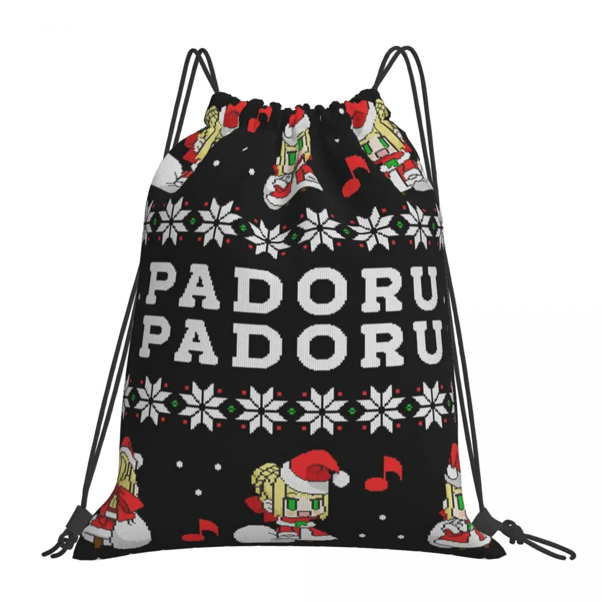 

Padoru Сумки на шнурке, рюкзаки, сумка, тканевая сумка, маленький рюкзак, сумка, рюкзак на шнурке