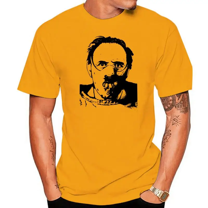 

Classic Movie Hannibal The Cannibal T shirt For Male New Arrival Unique Design T-shirt