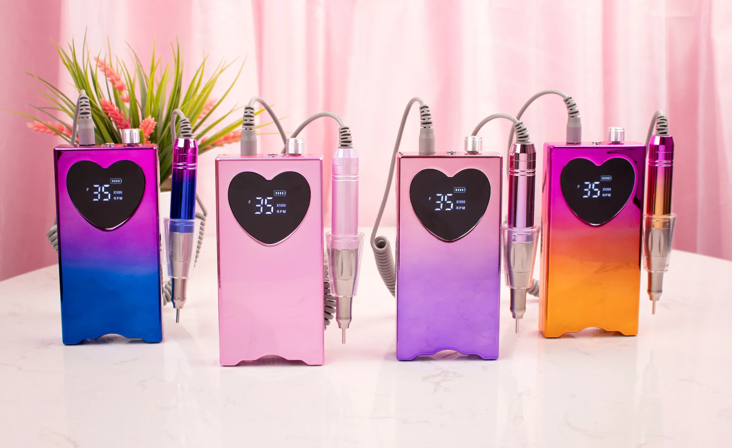 Профессиональные поставщики ногтей индивидуальная электрическая дрель высокой