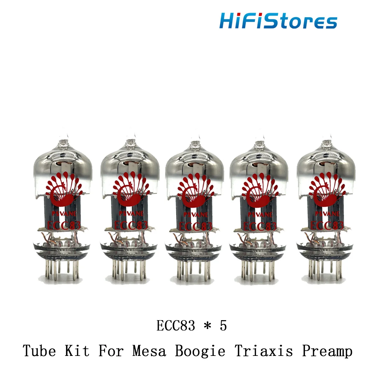 

Replacement Valve Guitar Tube Kit For Mesa Boogie Triaxis Preamp PSVANE 5PC ECC83 Amplifier Electronic Audio Vacuum Tube Pre-amp