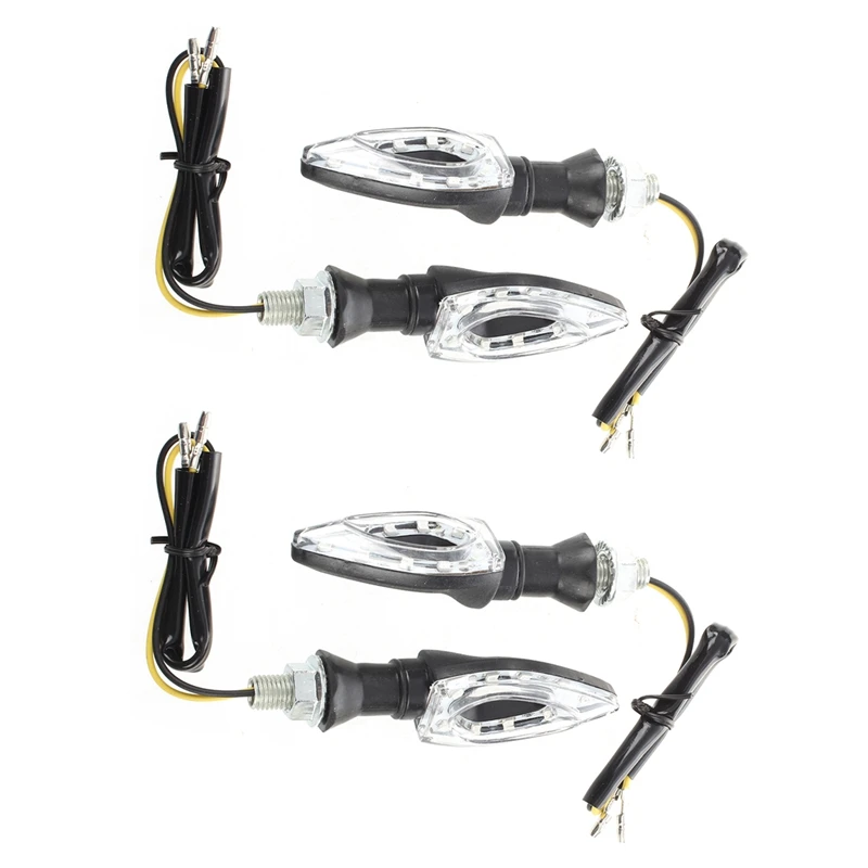 

4X12 SMD Светодиодная лампа s мигающий янтарсветильник световой индикатор 12 В для мотоцикла