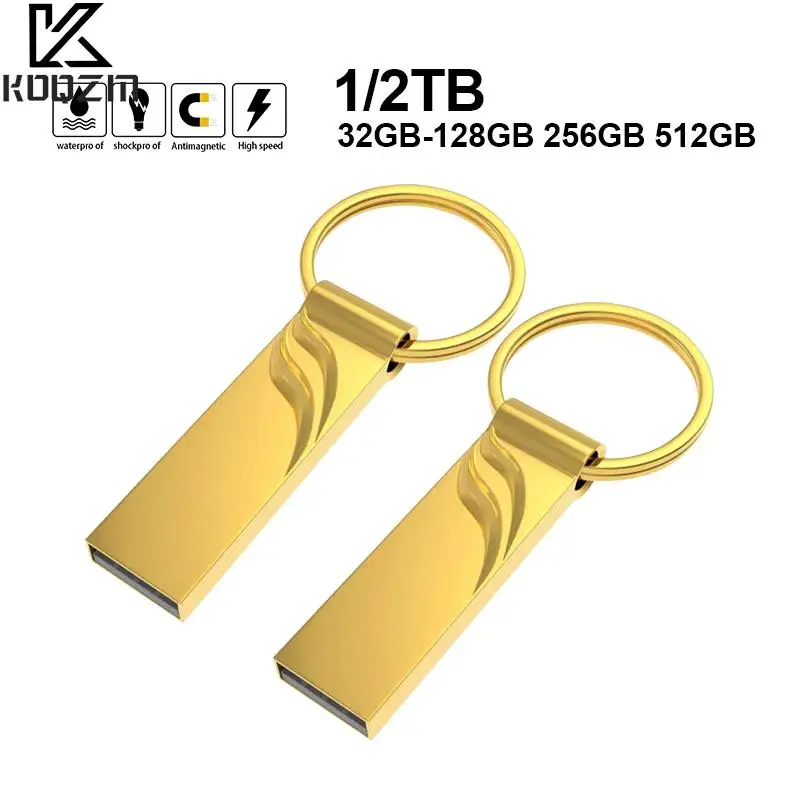 

Metal Pen Drive 3.0 Metal USB Flash Drive High Speed 32GB-128GB 256GB 512GB 1TB 2TB Memory USB3.0 Flash Stick