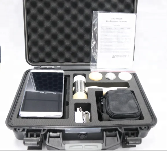 

ZBL-P8000 Wireless Pile integrity tester to test the structural integrity