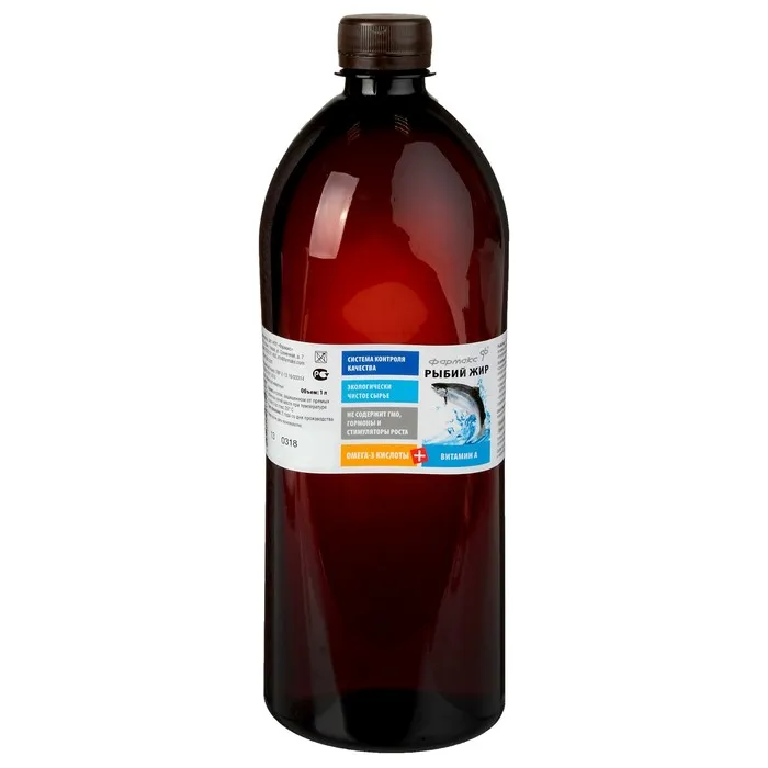 Жир из рыбы и морских млекопитающих 1 л |