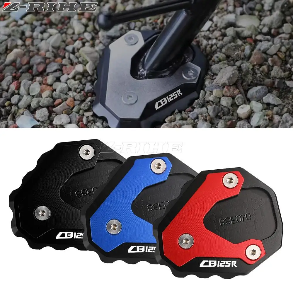 

For Honda CB125R CB 125 R 2018 2019 2020 2021 2022 2023 Motorcycle Side Stand Pad Plate Kickstand Enlarger Extension Support