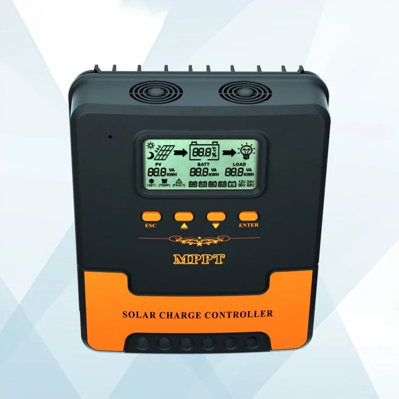 wiania energii Kontrola ładowania i rozładowania baterii litowej 12V/24V MPPT Solar Controller Fotowoltaiczny