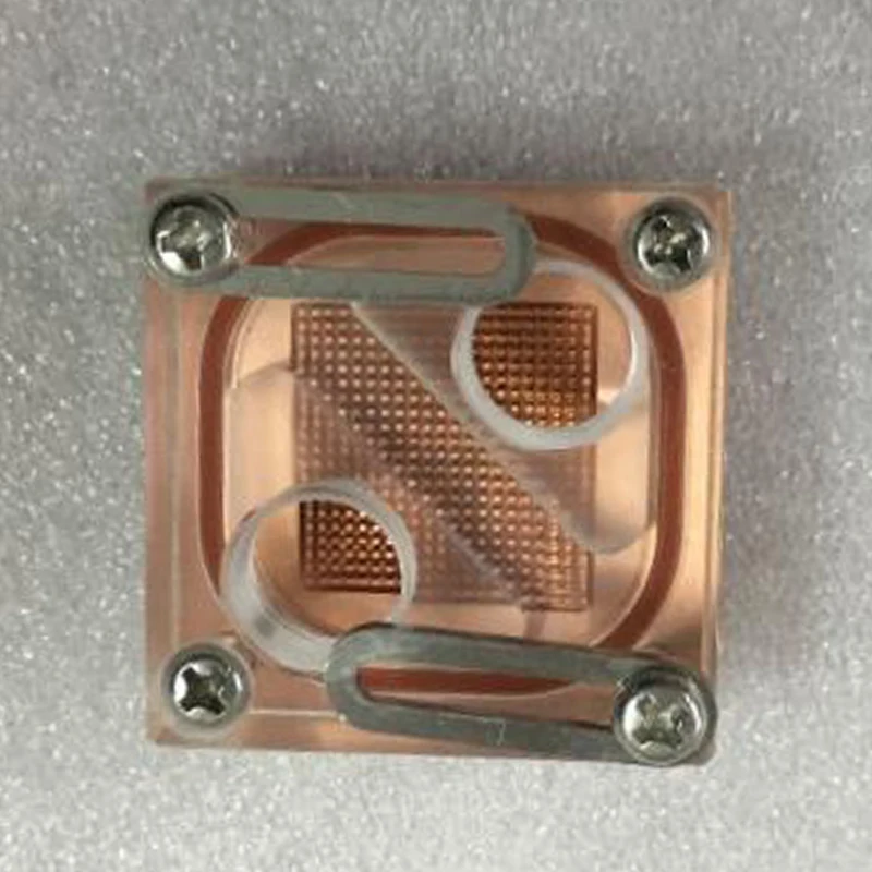 Чипсет Waterblock Компьютер с водяным охлаждением Акриловый прозрачный общий блок