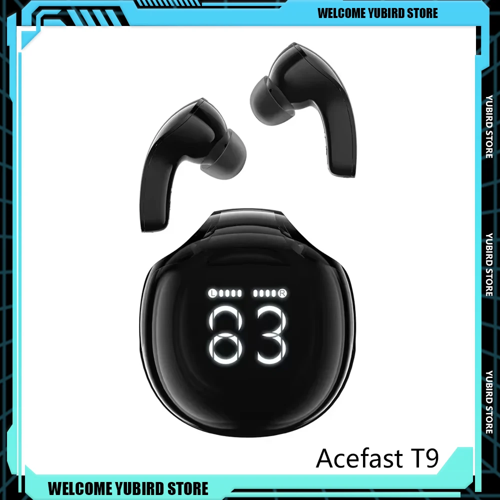 ACEFAST T9 Bluetooth беспроводные наушники IPX4 водонепроницаемая гарнитура с