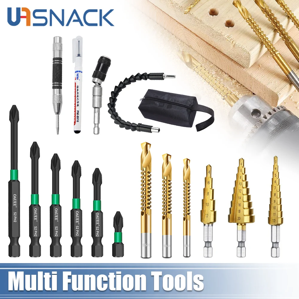 

Несколько типов магнитных бит, ударный центральный бит, высокая твердость, крест, отвертка, маркировка, деревообрабатывающая ручка, водонеп...