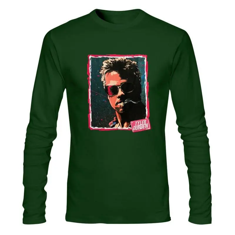 Man Clothing Tyler Durden Fight Club Brad Pitt Original Art T-Shirt Soap S M Lg Xl & 2Xl Summer Style Casual Wear