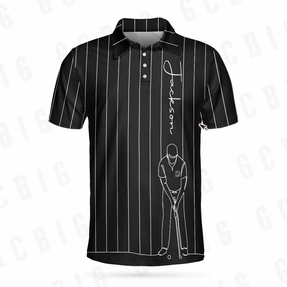 

Summer Golf Wear Men Short Sleeve Polo Shirts Quick-Drying Sportswear High Quailty Outdoor Breathable Golf T-shirts Clothing