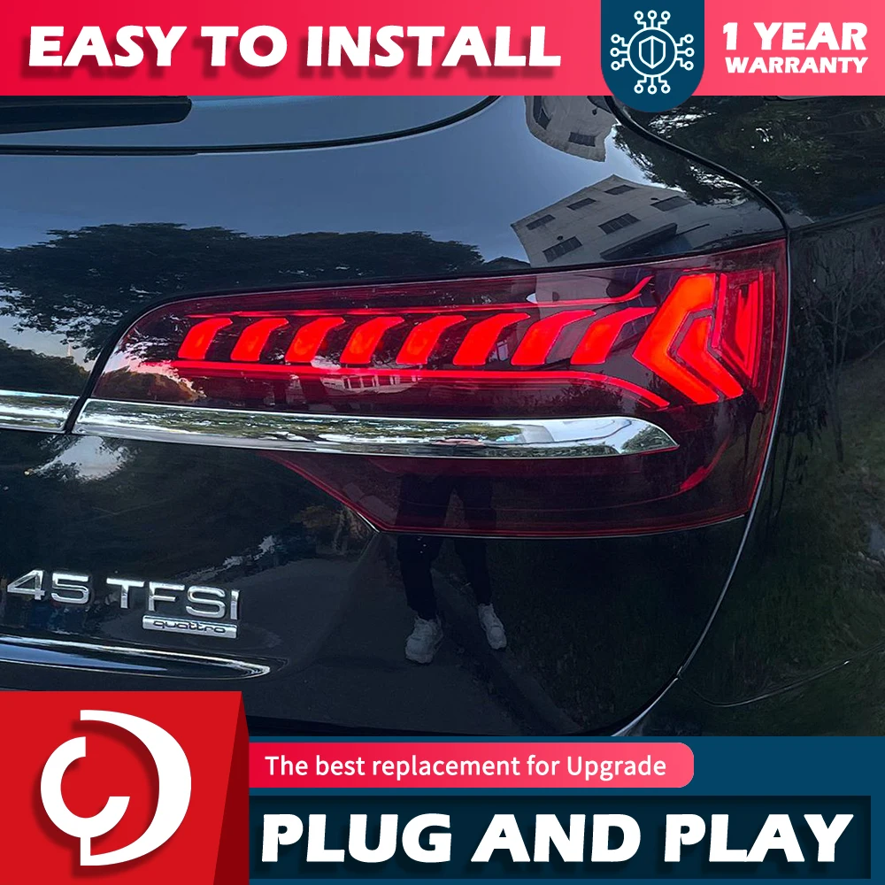 

Car Styling Tail Lamp for Audi Q7 Tail Lights 2006-2015 Q7 LED Tail Light DRL Brake Reverse Stop Lamp Automotive Accessories