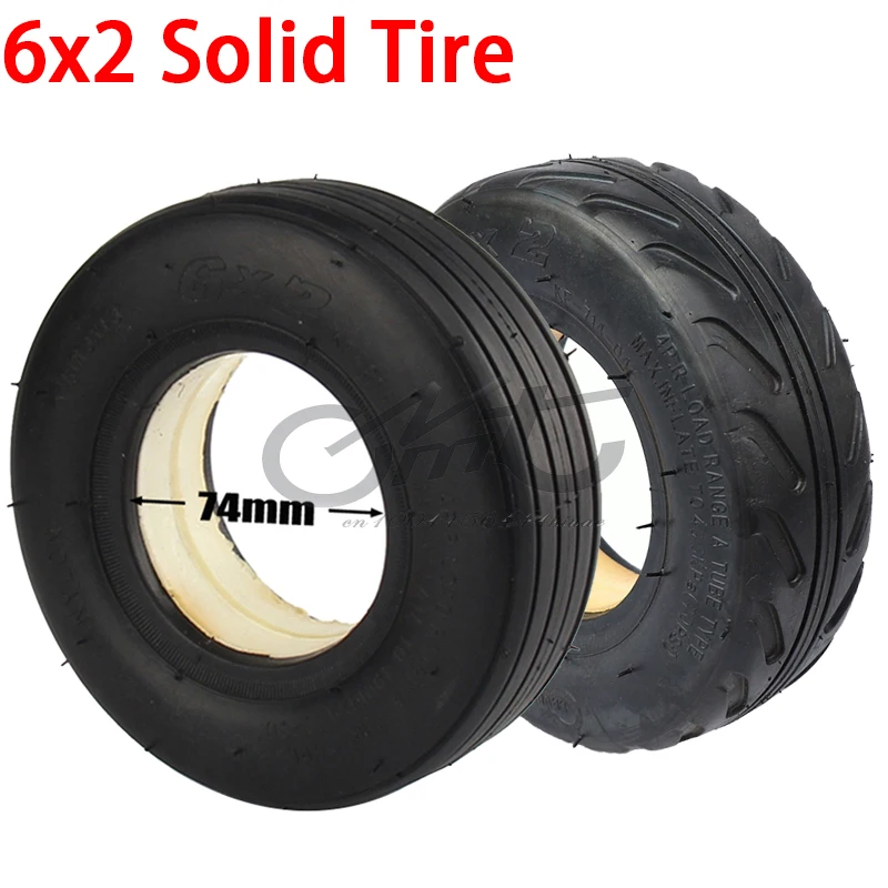 

6X2 6 Inch Inner and Outer Tire for Electric Scooter F0 Pneumatic Trolley Cart 6*2 Pneumatic Tire Solid Tire Foam Filled Tyre