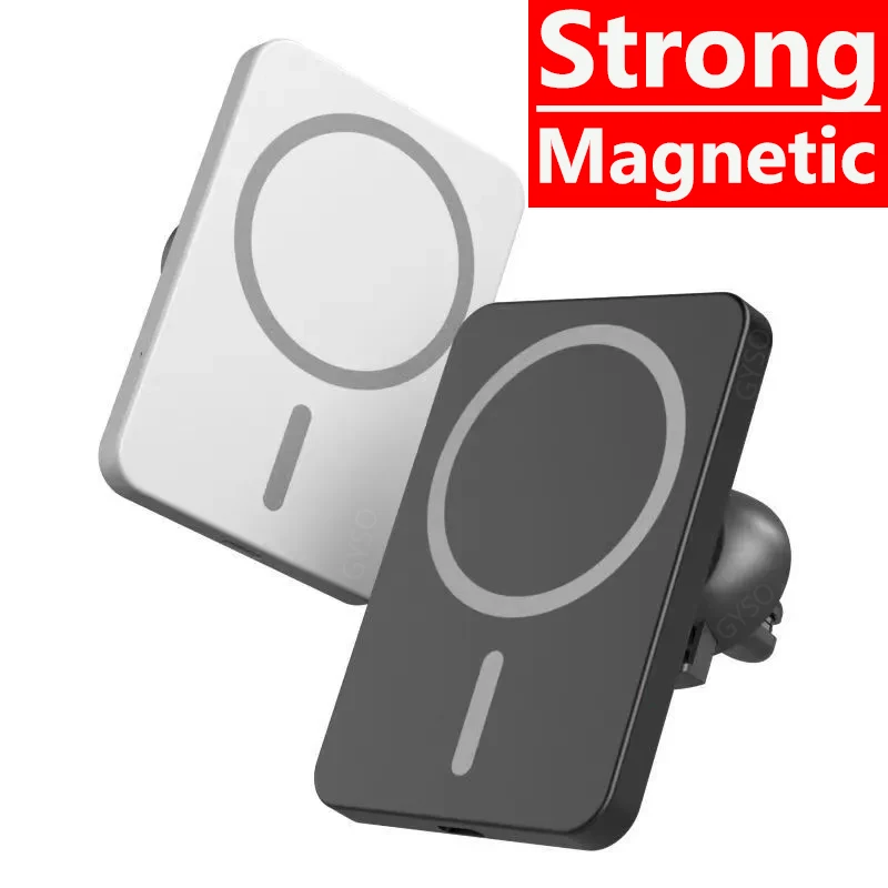 

15W Wireless Charger Car Magnetic Wireless Charging For iPhone 14 13 12 Pro Max mini Fast Mobile Phone Charger Car Phone Holder