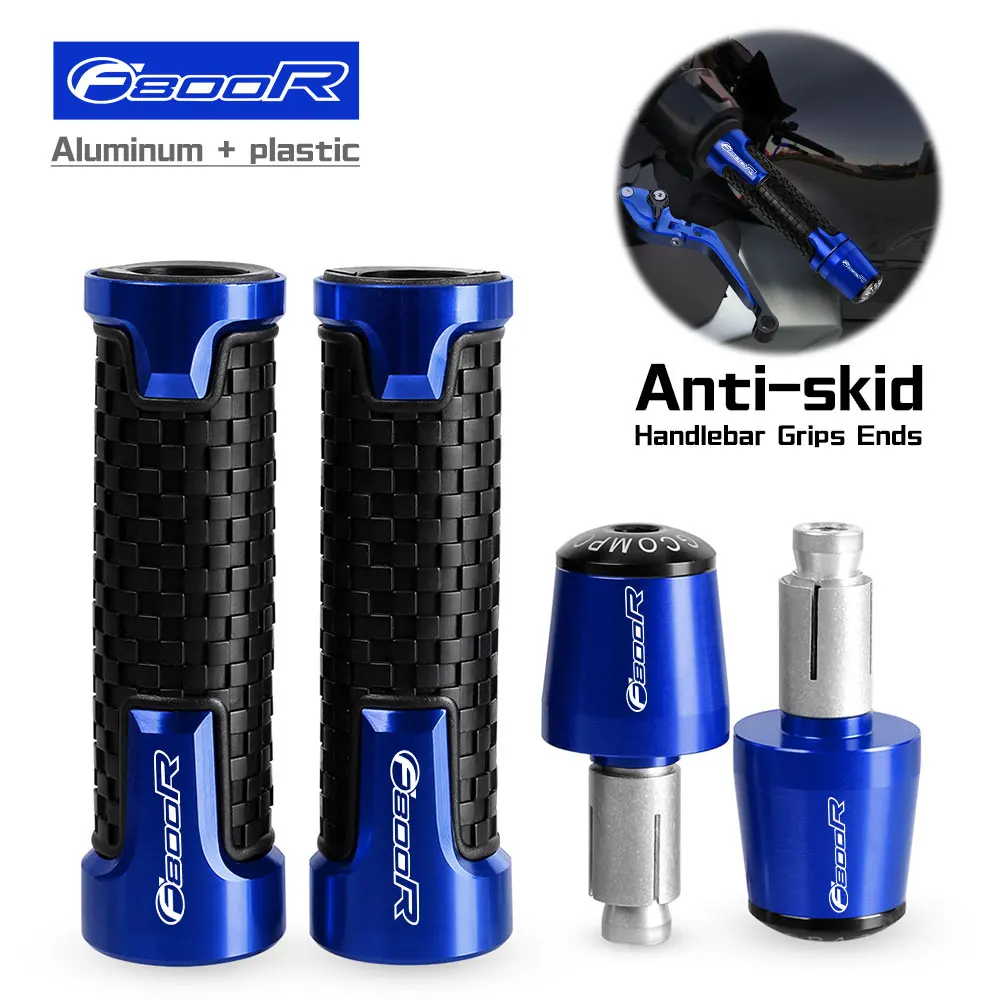 

FOR BMW F800R 2014 2015 2016 2017 2018 2019 2020 2021 CNC Hndlebar Grips Ends Weight handle bar grip end Anti Vibration Silder