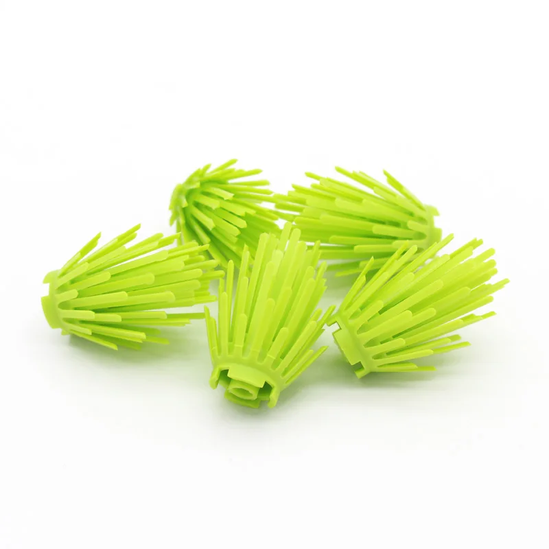 Кубики Moc 6064 кубики с колючьими растениями 2x2x4 развивающие строительные блоки для