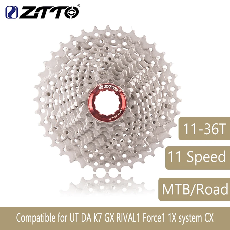 

Шоссейный велосипед ZTTO MTB, 11 скоростей, кассета, 11 S, 36T, запчасти для велосипеда, шасси, звездочка свободного колеса, кожух для UT DA K7 GX, 1x436g