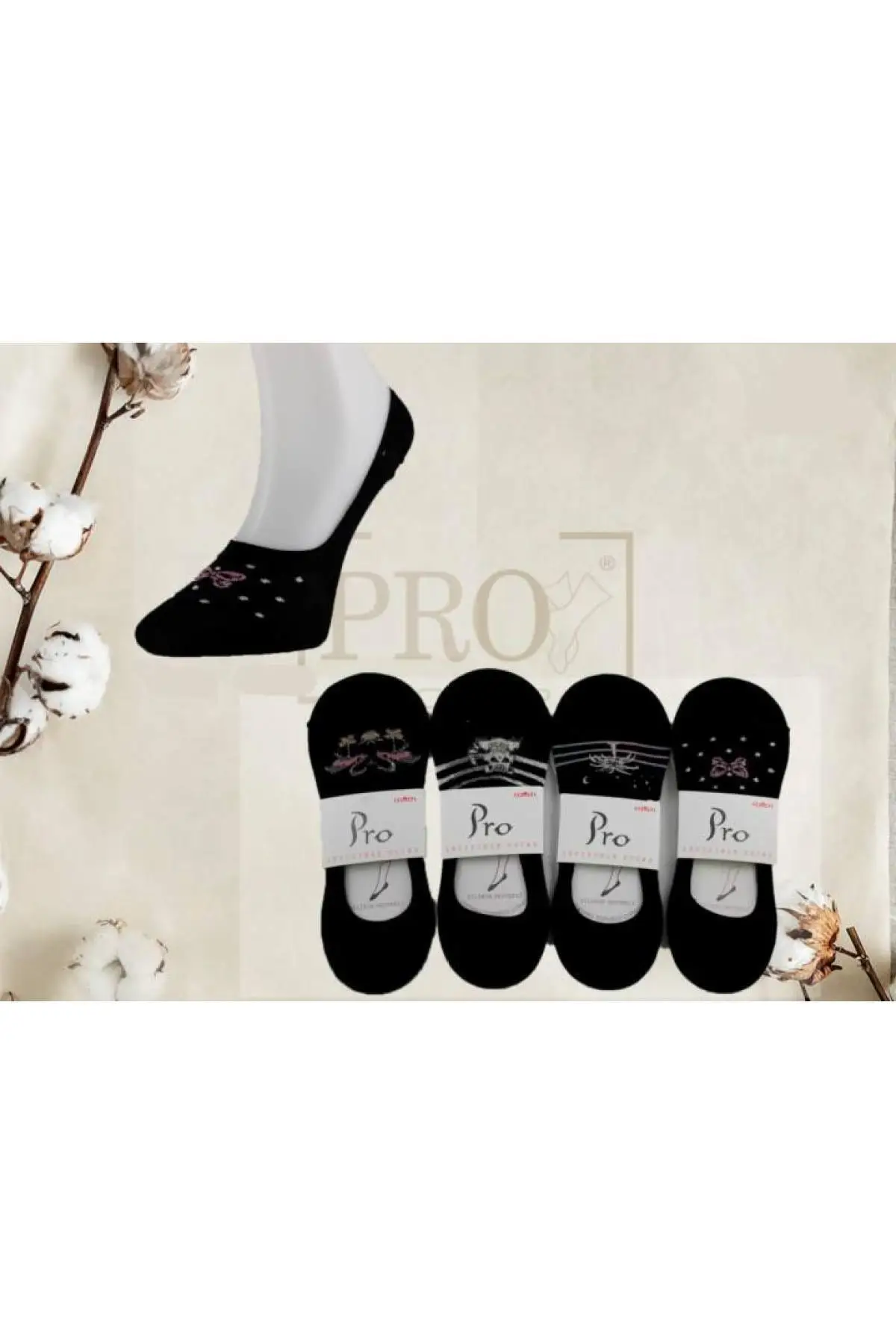 

Daffodils combed stocking socks 6 psc.