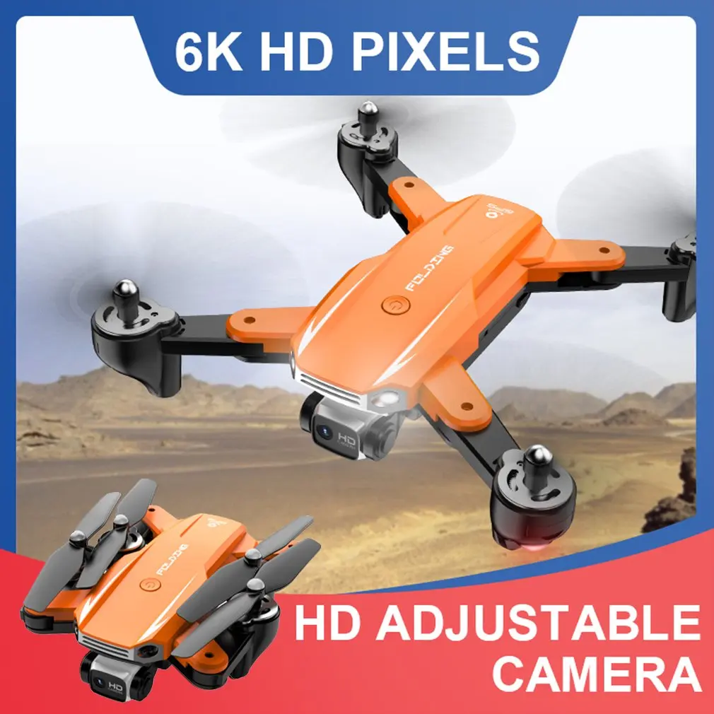 

Дрон S6 4K Пиксельная камера высокого разрешения Wi-Fi FPV режим удержания высоты с одной кнопкой возврата складной рычаг Квадрокоптер Радиоуправляемый Дрон подарок для детей